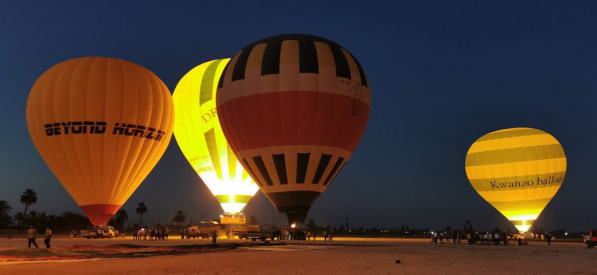 Luxor’s West Bank Hot Air Balloon Flight